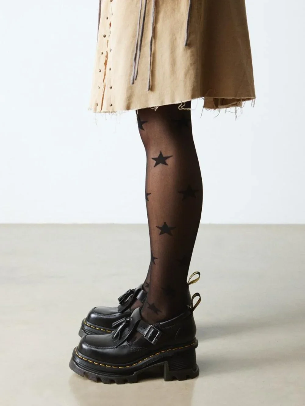 Dr. Martens Corran Atlas Leather Mary Jane Heeled Shoes size 6.5 - 7